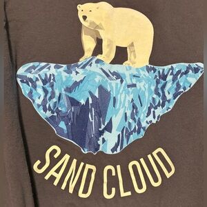 SAND CLOUD ☁️ polar bear long sleeve tee